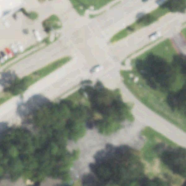 Aerial photo of Collins Park - Ball Fields