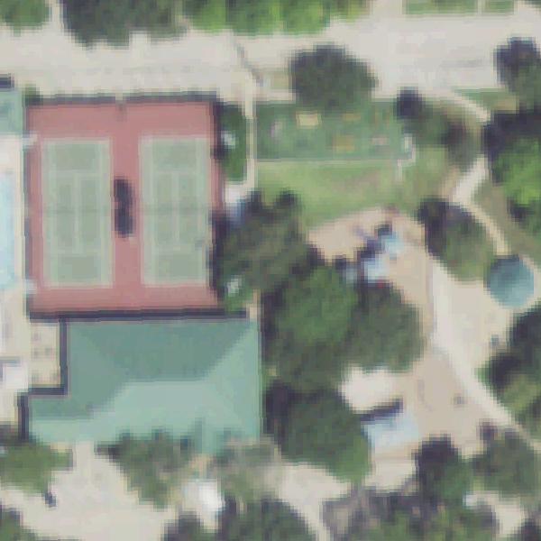 Aerial photo of Colonial Park