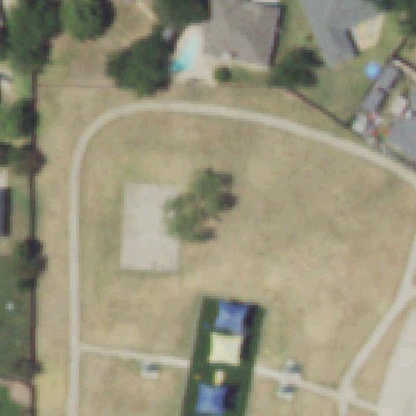 Aerial view of Colony Park
