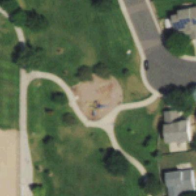 Aerial photo of Columbine Meadows Park