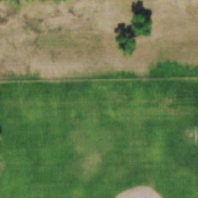 Aerial photo of Columbine West Pool