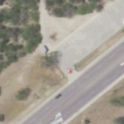Aerial photo of Comanche Lookout Park