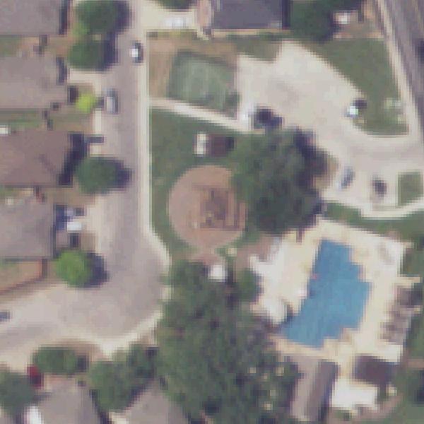 Aerial photo of Community Park
