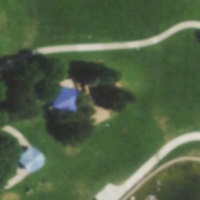 Aerial photo of Community Park