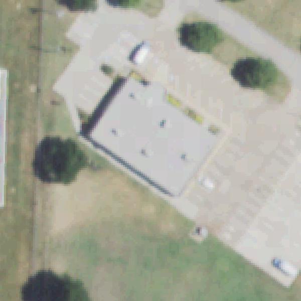 Aerial view of Community Park