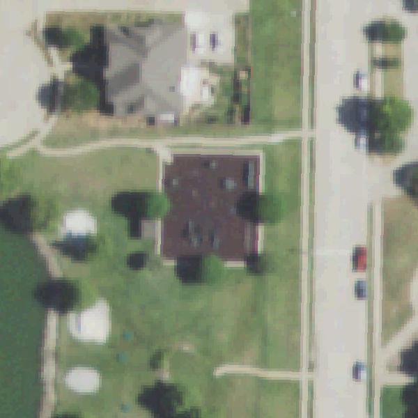 Aerial view of Community Playground