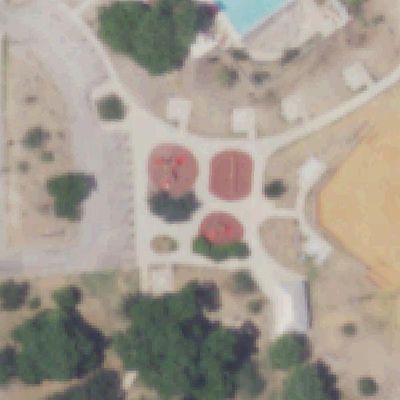 Aerial photo of Concepción Park