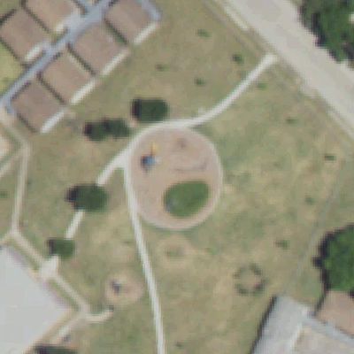 Aerial view of Cool School Neighborhood Park