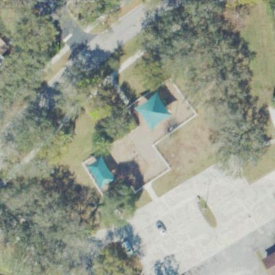 Aerial view of Cooper City Pool & Tennis Center Park