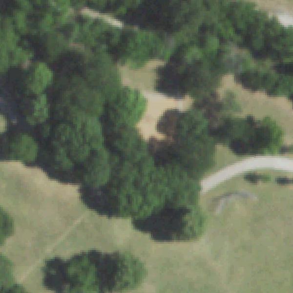Aerial view of Copper Creek Playground