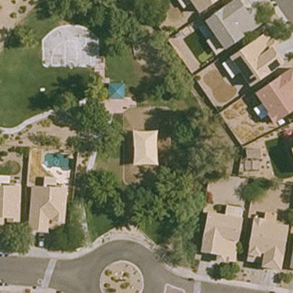 Aerial view of Coppercrest Park