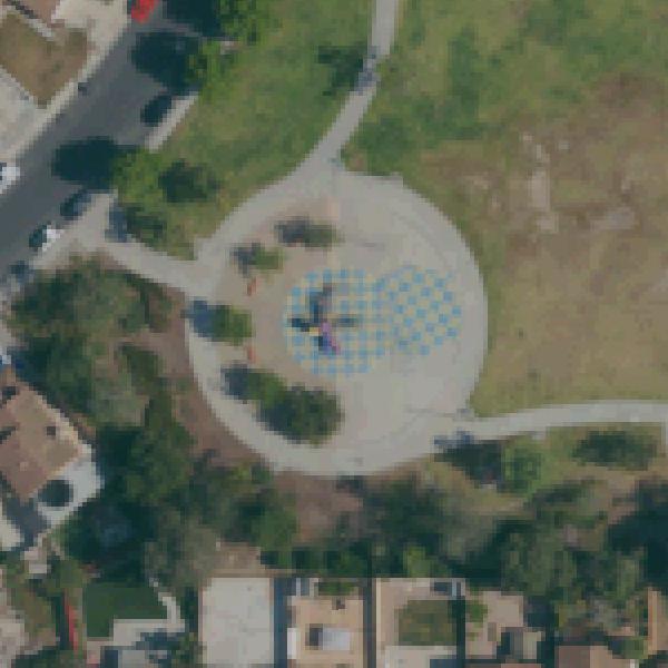 Aerial view of Coral Gate Park