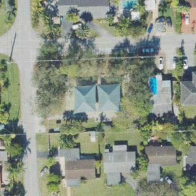Aerial view of Coral Villas Park