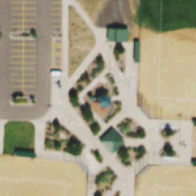Aerial photo of Cornerstone Park