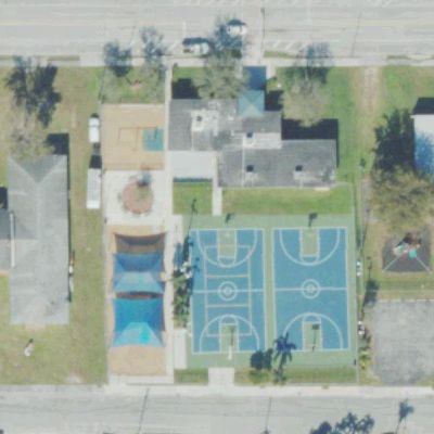 Aerial view of Cotson Park
