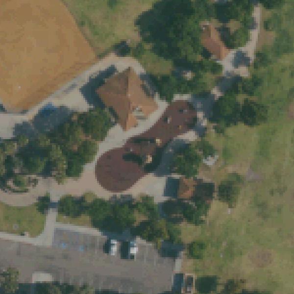Aerial view of Cottonwood Park