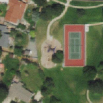 Aerial photo of Cottonwood Park