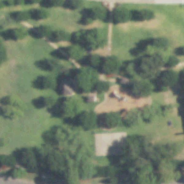 Aerial view of Cottonwood Valley Park