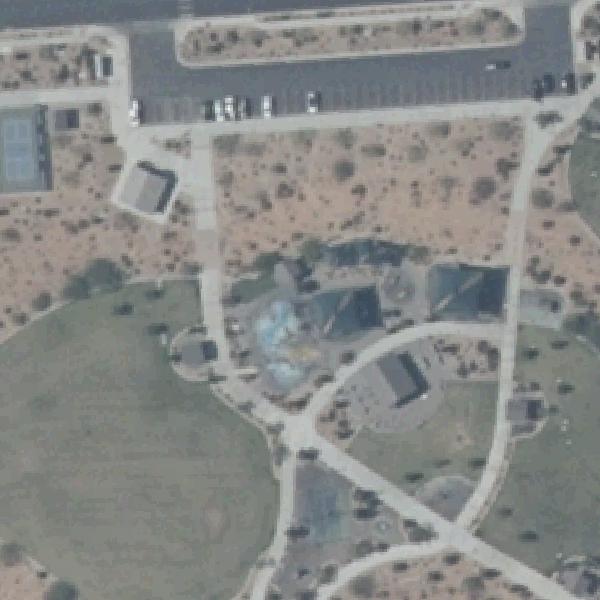 Aerial photo of Cougar Creek Park