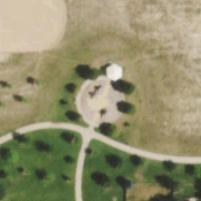 Aerial photo of Country Fields Park