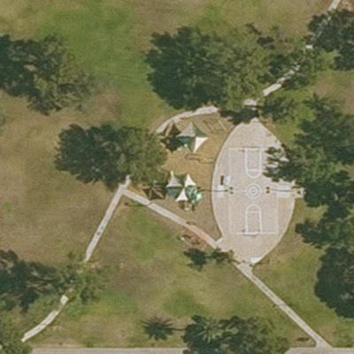 Aerial view of Country Gables Park