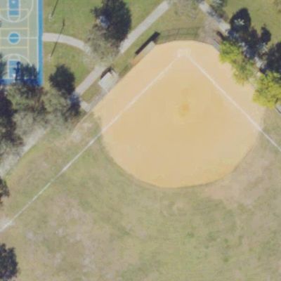 Aerial view of Country Lake Park