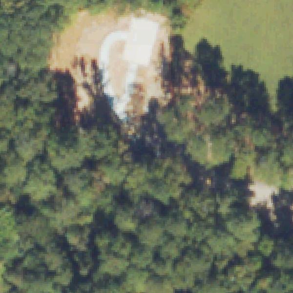 Aerial view of County Line Park