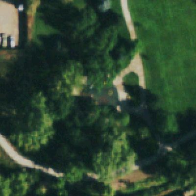 Aerial photo of Cowboy Playground