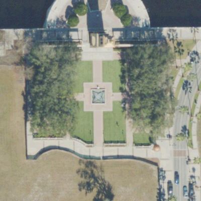 Aerial photo of Cranes Roost Park