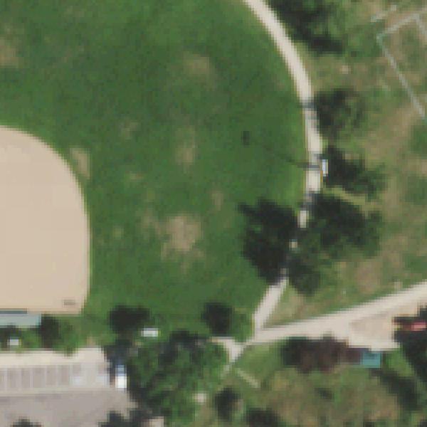 Aerial photo of Creekside Park