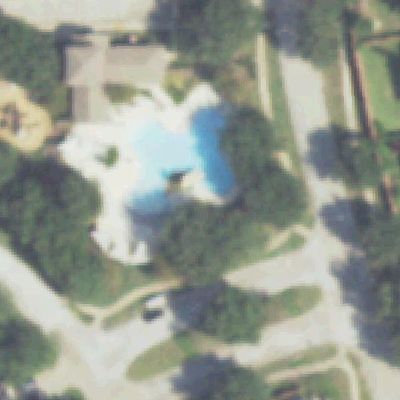 Aerial photo of Creekstone Village Recreation Center