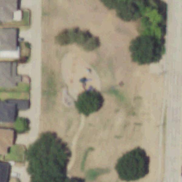 Aerial view of Creekview Park
