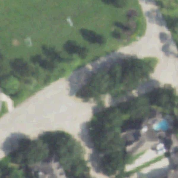 Aerial photo of Crescent Green Park