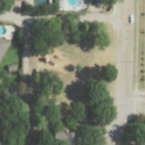 Aerial view of Crestline Park