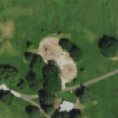 Aerial photo of Crestmoor Park
