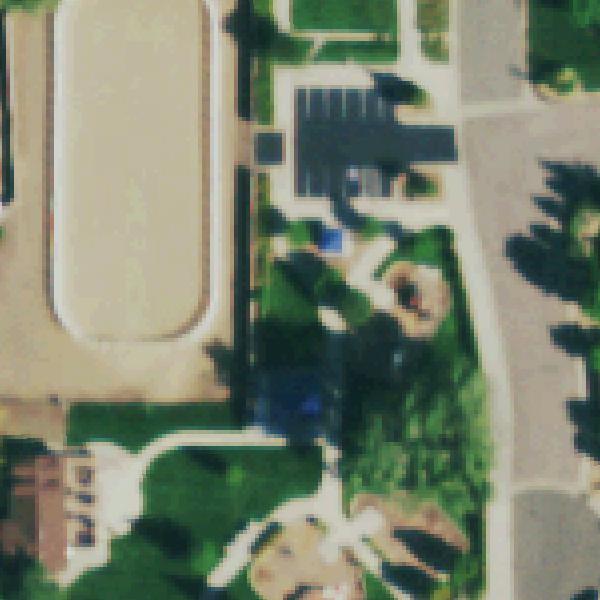 Aerial photo of Crestview Park and Arena