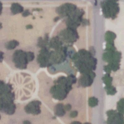 Aerial photo of Crockett Park
