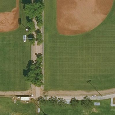 Aerial view of Crossroads District Park