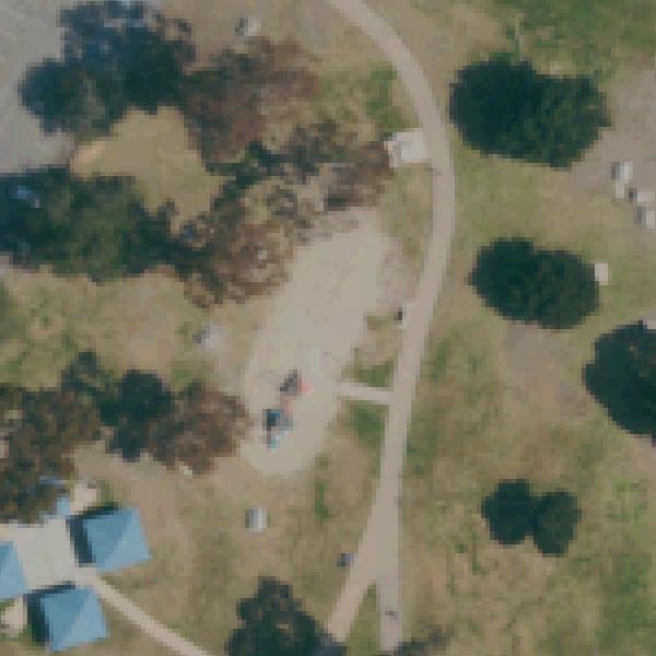 Aerial view of Crown Point Park NORTH