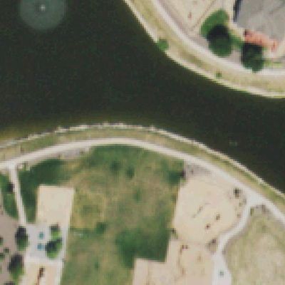Aerial photo of Crystal Lake Park