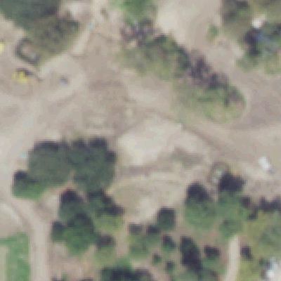 Aerial photo of Cullen Pavilion