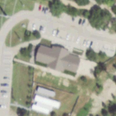 Aerial photo of Cullen Running Trails Center