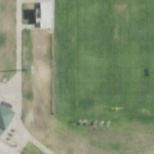 Aerial view of Curtistene S. McCowan Park
