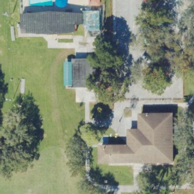 Aerial view of Cutler Ridge Park