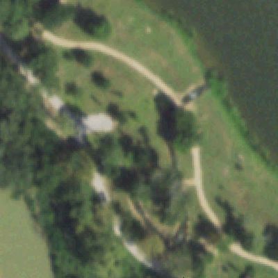 Aerial photo of Cypress Forest Park