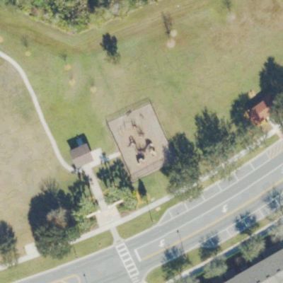Aerial view of Cypress Park