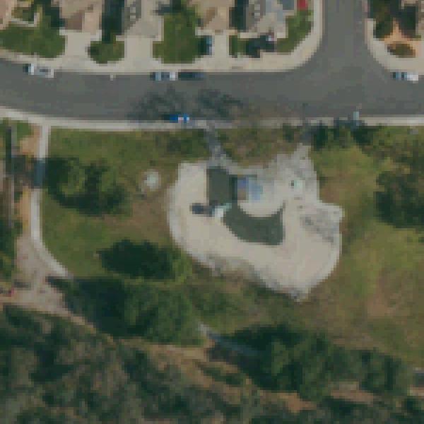 Aerial view of Cypress Valley Park