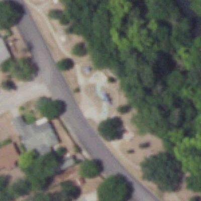Aerial photo of Dafoste Park