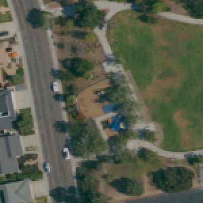 Aerial view of Dailard Park