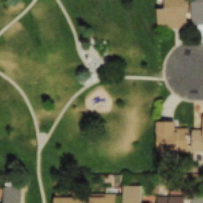 Aerial photo of Dam East Circle 2 Playground